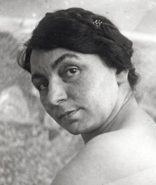 Maruška Head and shoulders portrait of Maruška with bare shoulders
