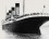 The Titanic The ship seen from the front