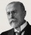 Tomáš Masaryk Bust and head of Masaryk in spectacles