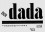 Front cover of the Dada review 'Der Dada' in bold, underlined text