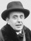 Jan Masaryk Masaryk in a hat and an overcoat with a fur collar
