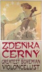 , In 1906 Mucha gave a series of lectures at the Chicago Art Institute. While in Chicago, he and&nbsp;Maru&scaron;ka lodged with A.V.&nbsp;Čern&yacute;, Professor of Music at the First Bohemian Conservatory. 'Papa'&nbsp;Čern&yacute; had three daughters, all musically gifted. Mucha befriended the second daugter, seven year old Zdeňka, and promised to paint her portrait when she became a virtuoso concert artist. The portrait was painted when she was 16 and formed the basis of for this poster advertising a European tour which Zdeňka&nbsp;was to make in 1914-1915. The concert was cancelled when war broke out but the poster remains as a testament to the artist's friendship with the&nbsp;Čern&yacute; family.