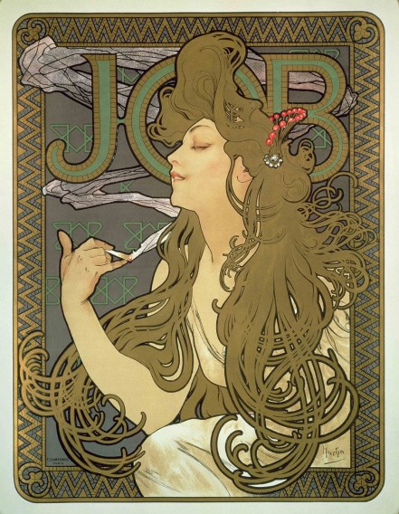 Alphonse Mucha JOB シルクスクリーン版画 Alphonse Mucha JOB シルクスクリーン版画 Alphonse Mucha JOB Fine
